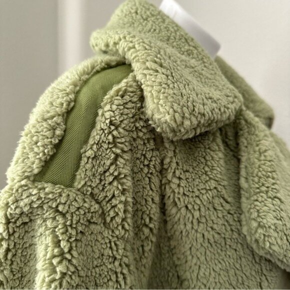 Free People Women’s Green Cozy Jacket Size S - Picture 10 of 16